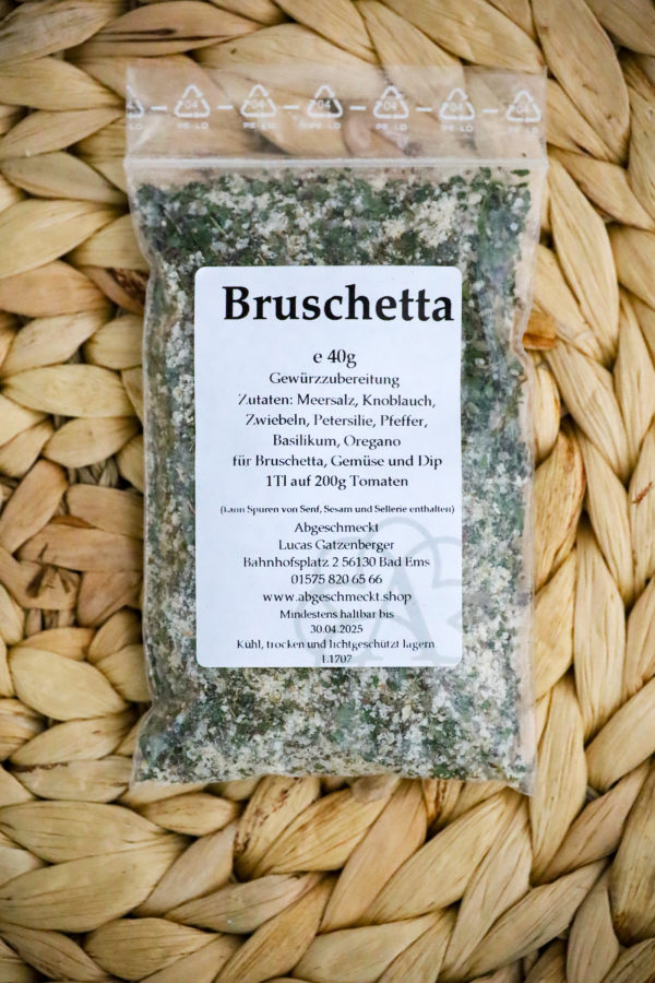 Bruschetta Gewürz