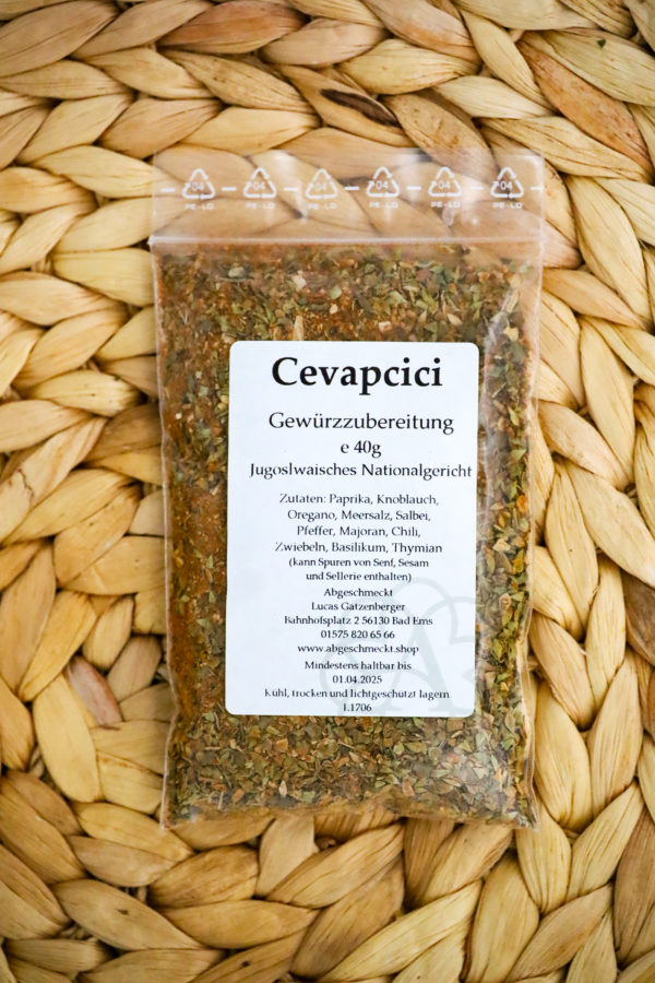 Cevapcici Gewürz