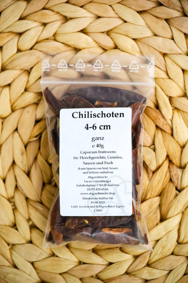 Chilischoten 4-6cm