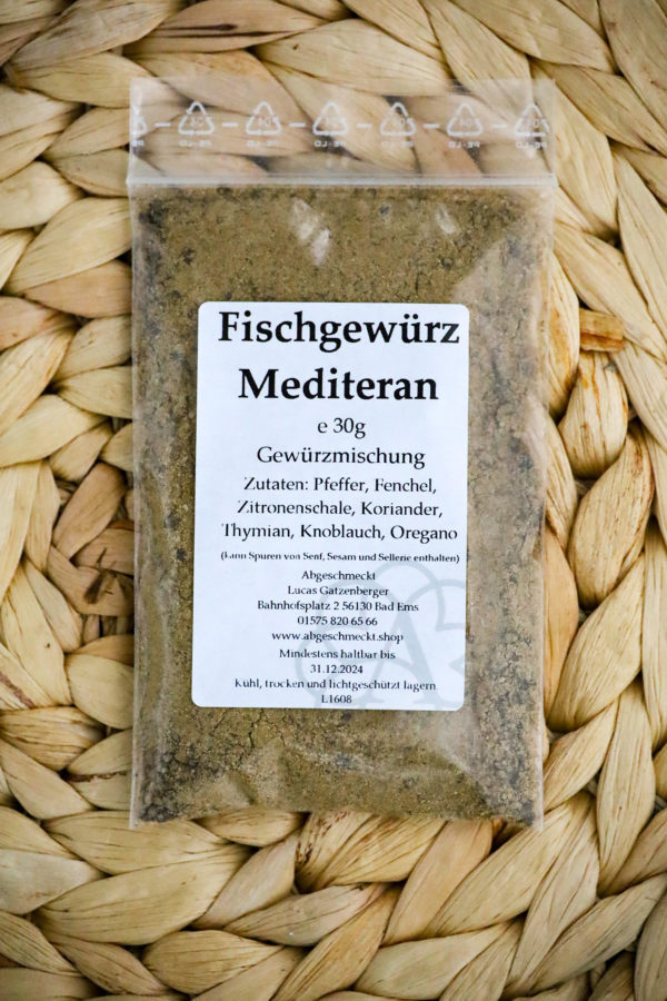 Fisch Gewürz Mediterran