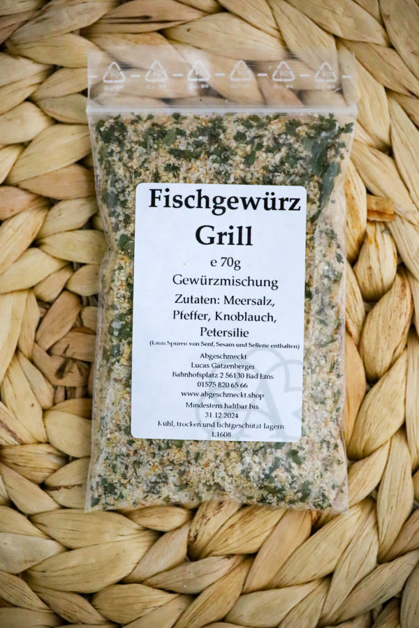 Grill Fisch Gewürz