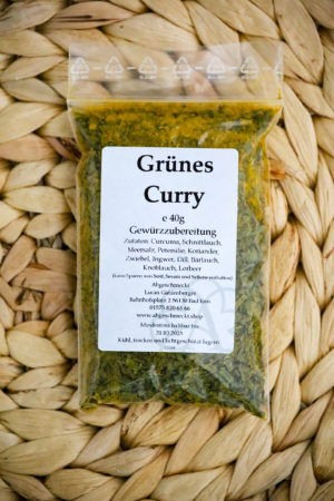 Grüner Curry