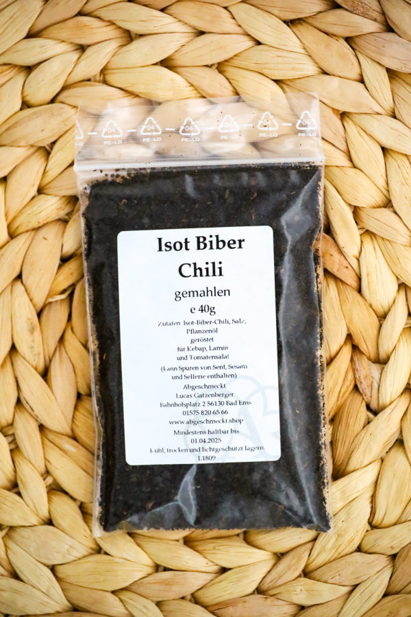 Isot-Biber Chili gemahlen
