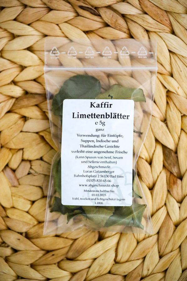 Kaffir Limettenblätter