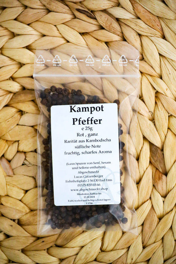 Kampot Pfeffer rot