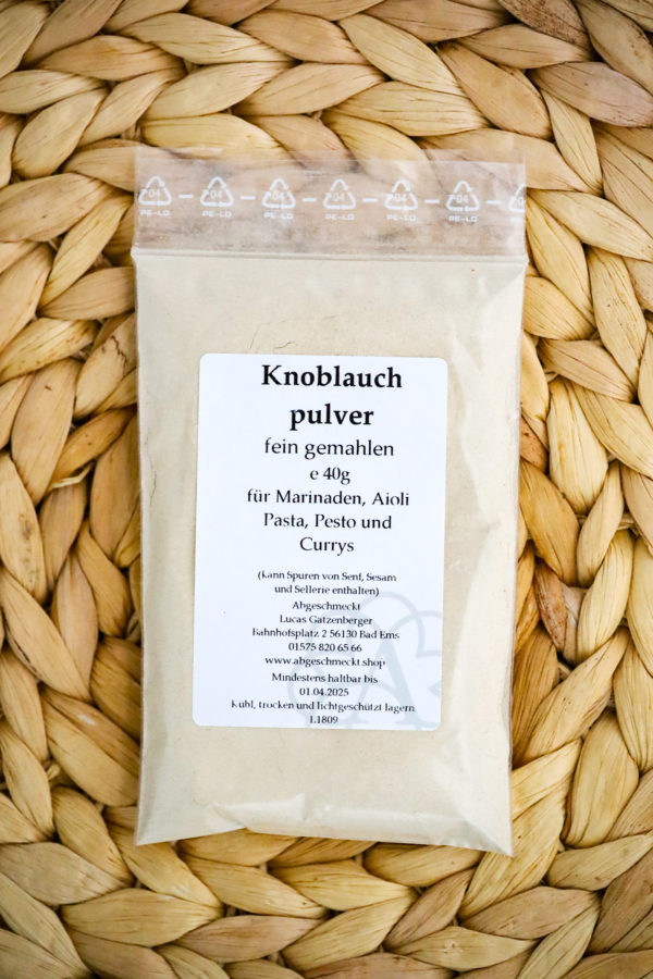 Knoblauchpulver
