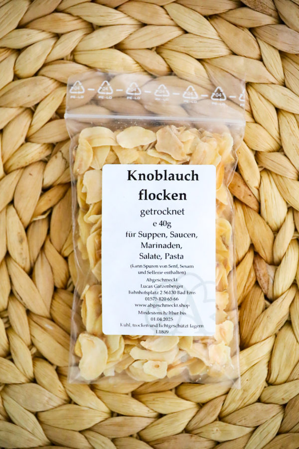 Knoblauchflocken