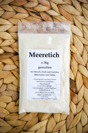 Meerrettich gemahlen