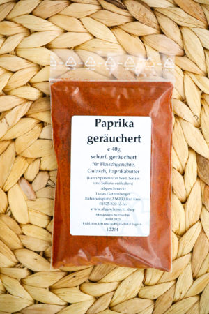 Paprika geräuchert scharf