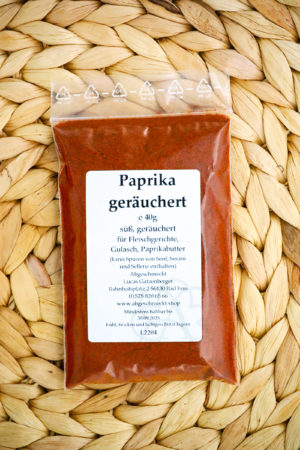 Paprika geräuchert Süß