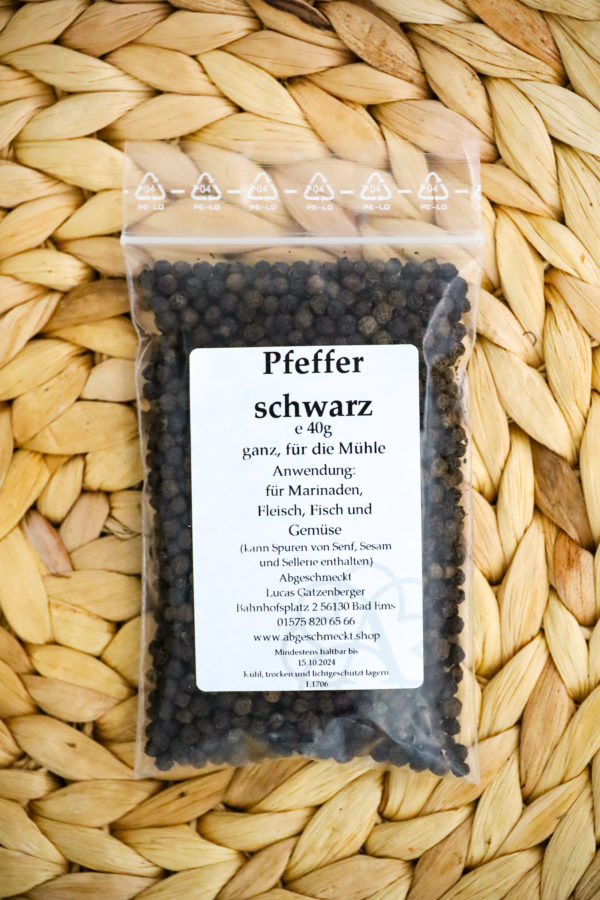 Pfeffer Schwarz