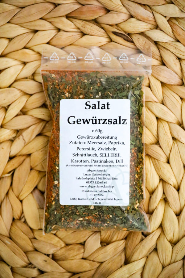 Salat Gewürzsalz