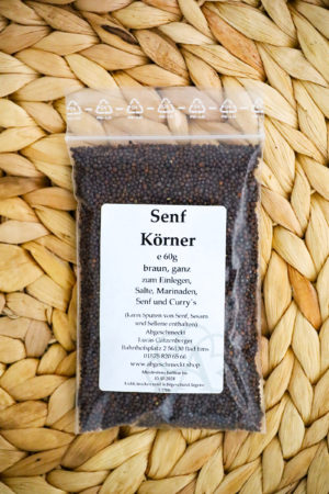 Senfkörner braun