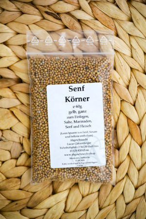 Senfkörner gelb
