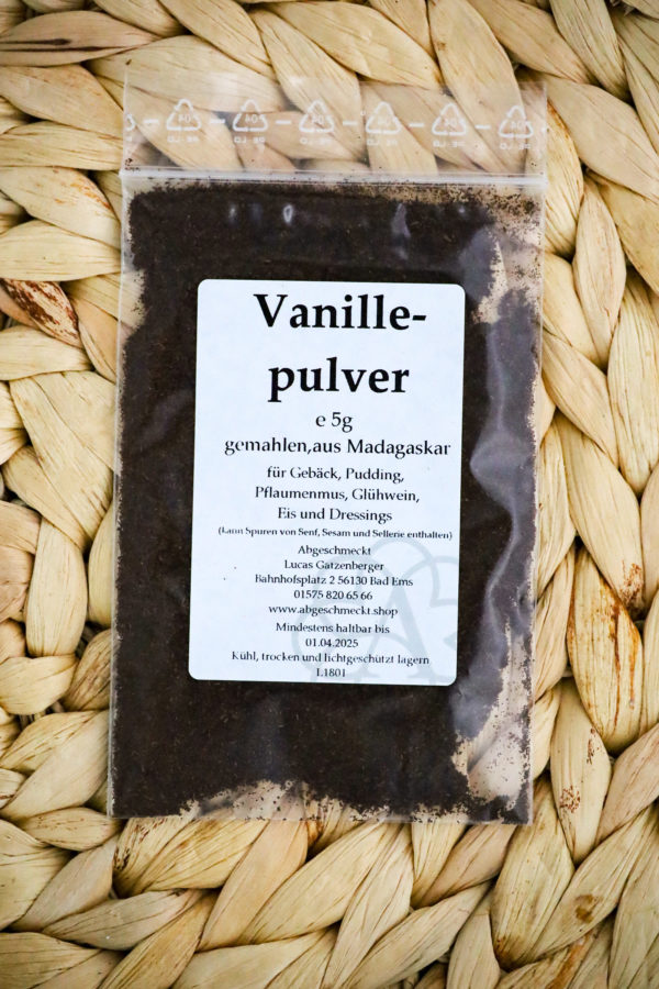 Vanille Bourbon Pulver