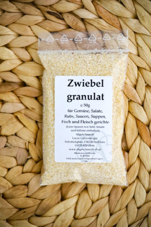 Zwiebelgranulat