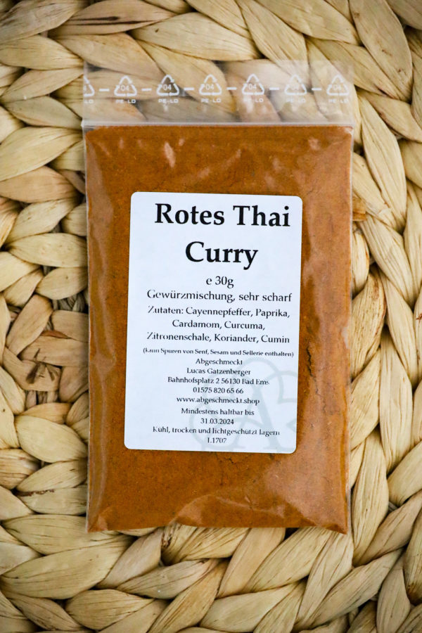 Rotes Thai Curry